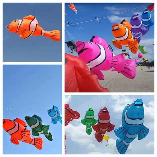 Premium Flying Fish Kite Pendant Giant Soft Outdoor Toy - ToylandEU