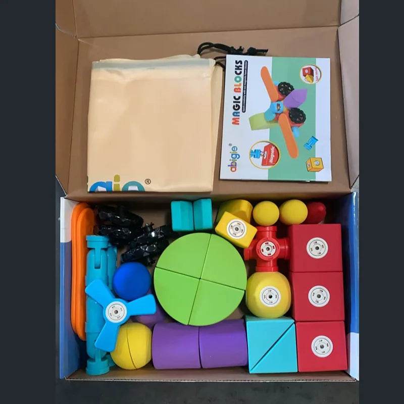 Premium Blocks Foam Magnetic For Preschool Montessori Toys - ToylandEU