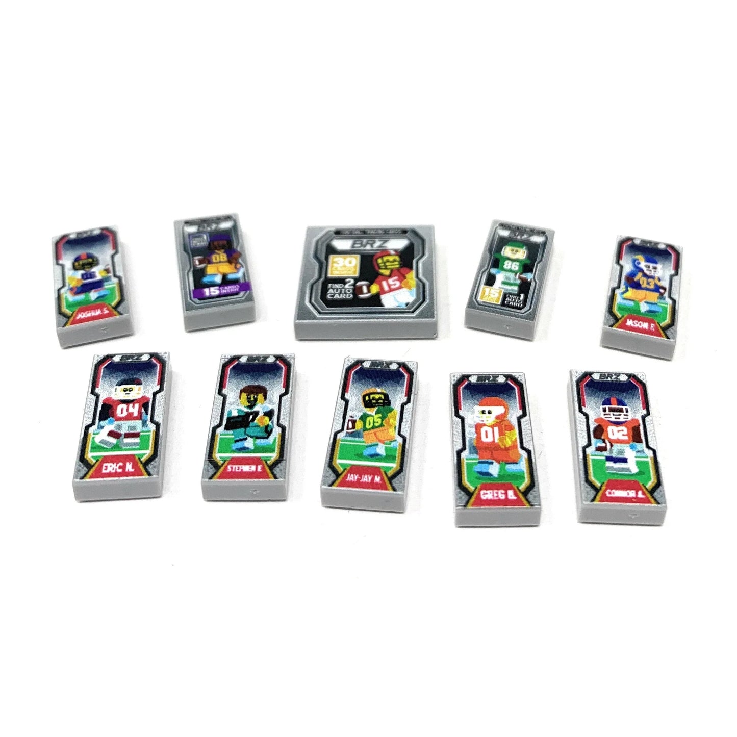 Premium Football Cards Fan Pack With Custom LEGO Tiles - ToylandEU