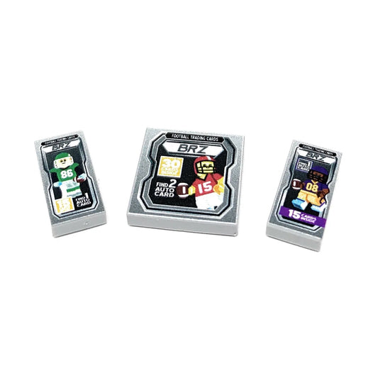 Premium Football Cards Fan Pack With Custom LEGO Tiles - ToylandEU