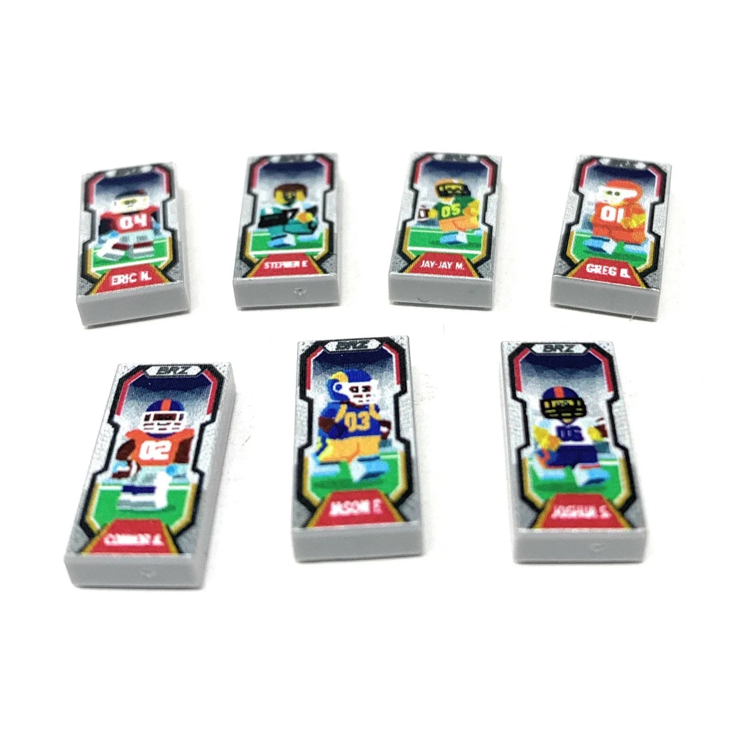 Premium Football Cards Fan Pack With Custom LEGO Tiles - ToylandEU