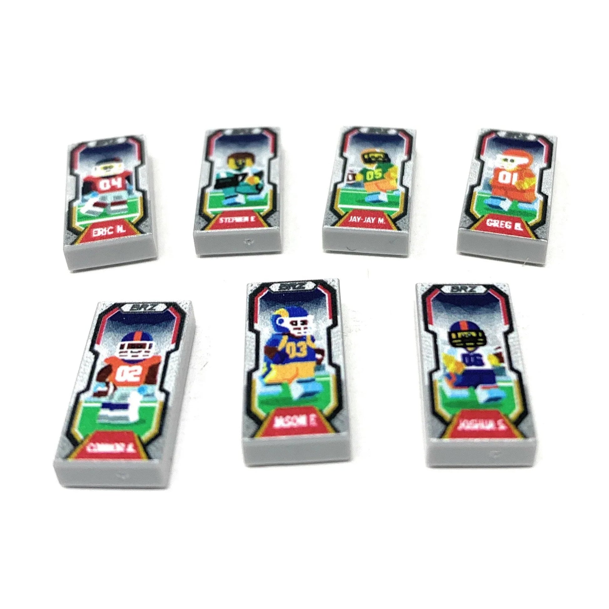 Premium Football Cards Fan Pack With Custom LEGO Tiles - ToylandEU