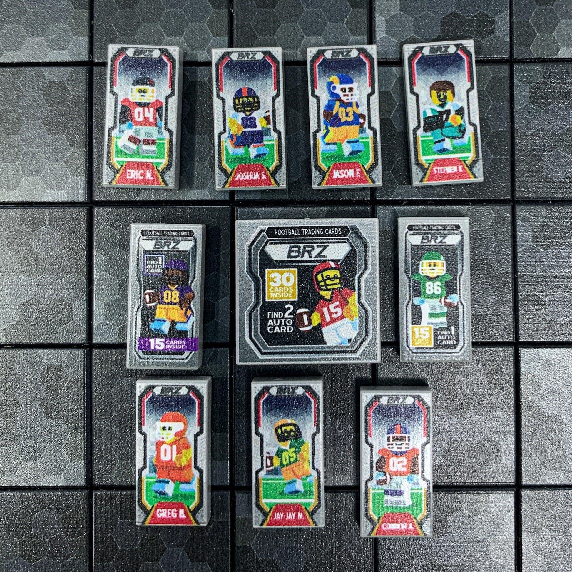 Premium Football Cards Fan Pack With Custom LEGO Tiles - ToylandEU