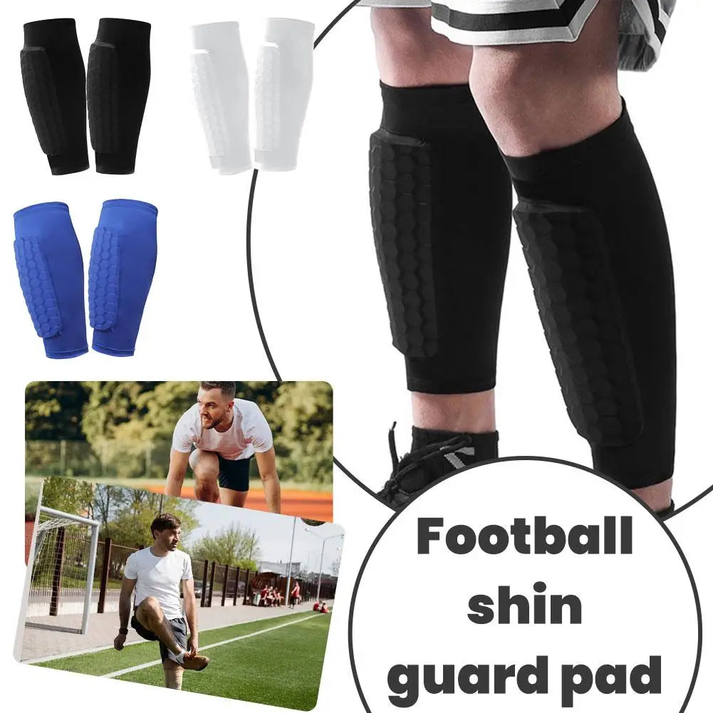 Premium Football Shin Guards Honeycomb Pads For All Ages - ToylandEU