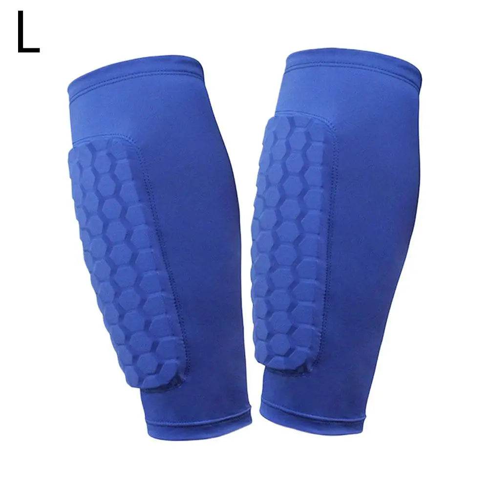 Premium Football Shin Guards Honeycomb Pads For All Ages - ToylandEU