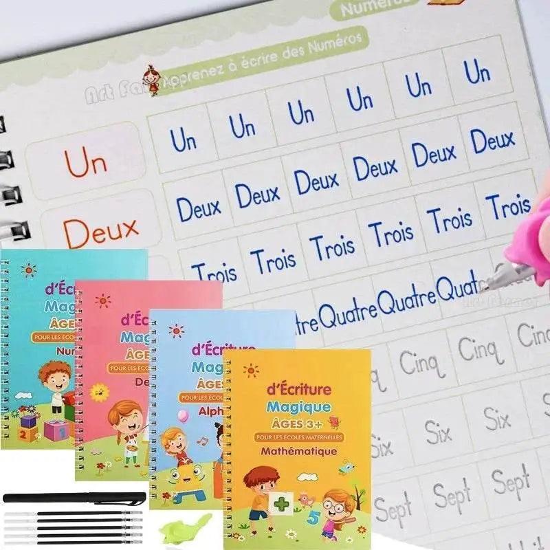  Premium French Calligraphy Copy Book 3 To 8 Toyland EU -  ToylandEU™