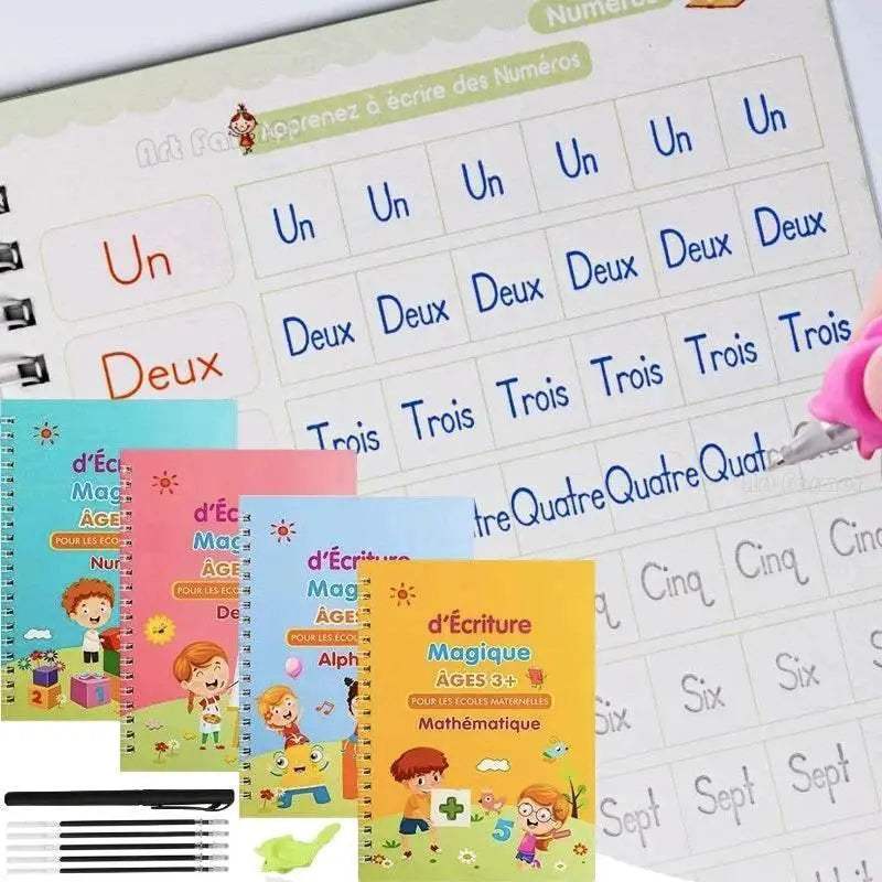  Premium French Calligraphy Copy Book 3 To 8 Toyland EU -  ToylandEU™