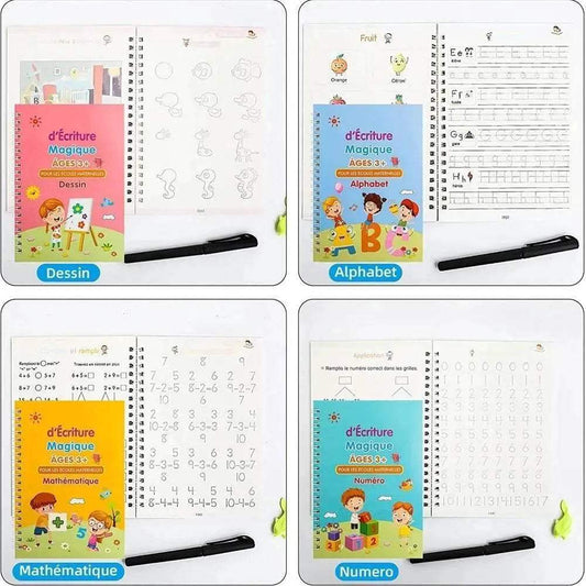  Premium French Calligraphy Copy Book 3 To 8 Toyland EU -  ToylandEU™