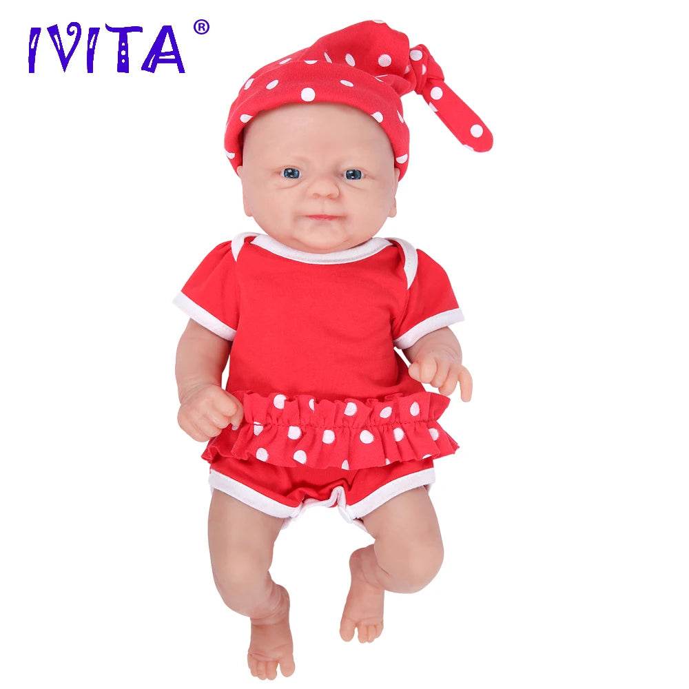Premium Full Body Silicone Reborn Doll 36cm For Kids - ToylandEU