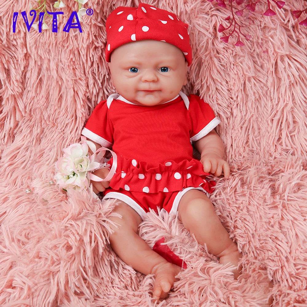 Premium Full Body Silicone Reborn Doll 36cm For Kids - ToylandEU