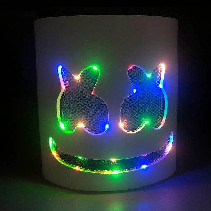 Premium Full Face Mask Neon Light Up LED For Parties - ToylandEU