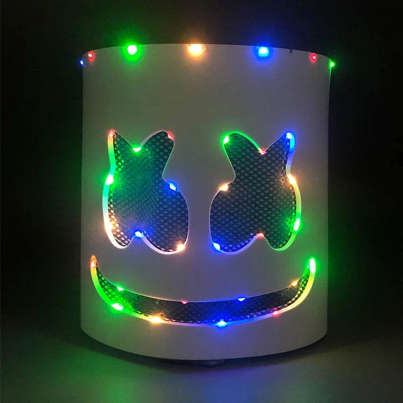Premium Full Face Mask Neon Light Up LED For Parties - ToylandEU