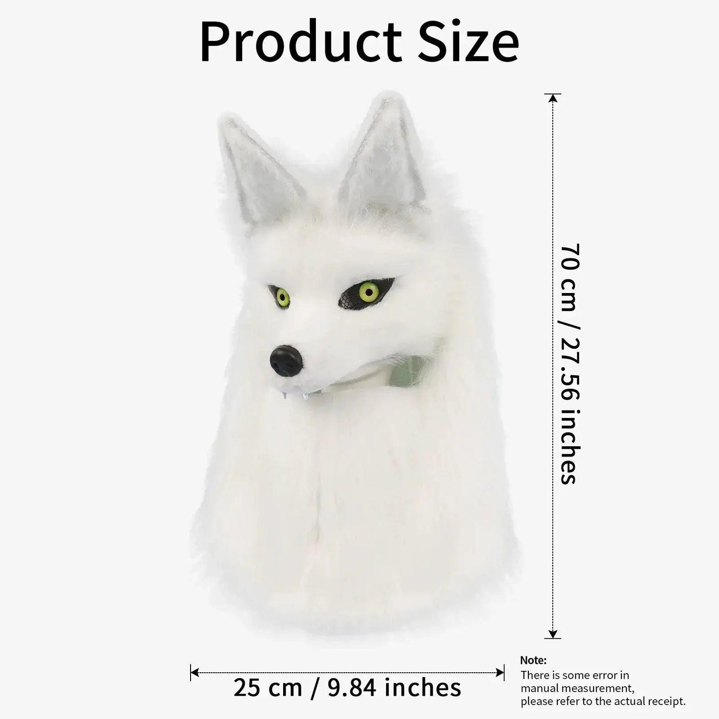  Premium Furry Head Mask Cosplay Mask Toyland EU -  ToylandEU™
