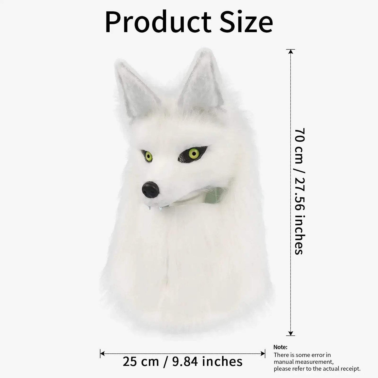  Premium Furry Head Mask Cosplay Mask Toyland EU -  ToylandEU™