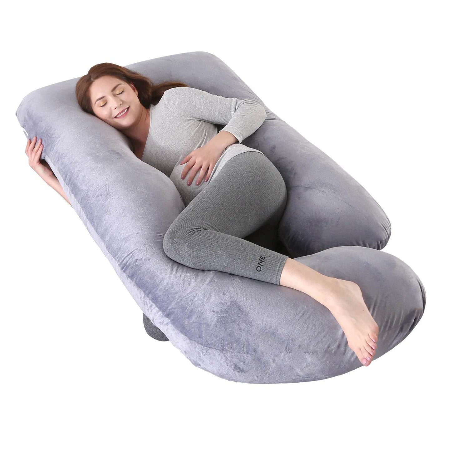 Premium G Shaped Pregnancy Pillow With Removable Cover - ToylandEU