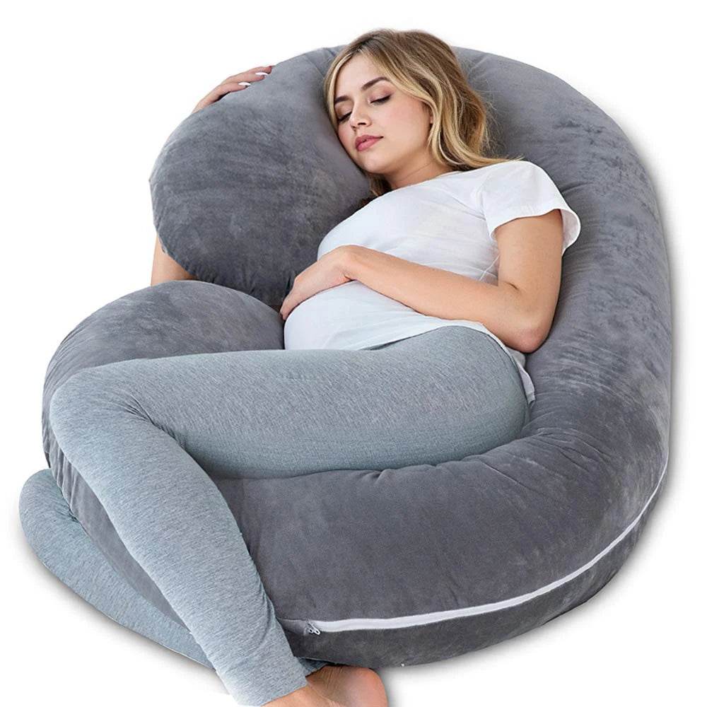 Premium G Shaped Pregnancy Pillow With Removable Cover - ToylandEU