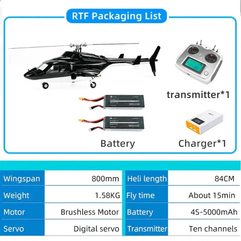  Premium GPS RC Helicopter Airwolf V3 Toyland EU -  ToylandEU™