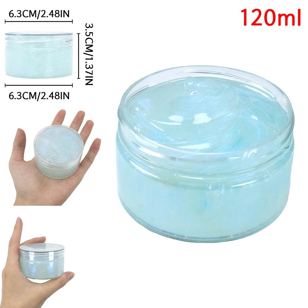 Premium Galaxy Slime Kit 120ml Clear Slime For Kids - ToylandEU