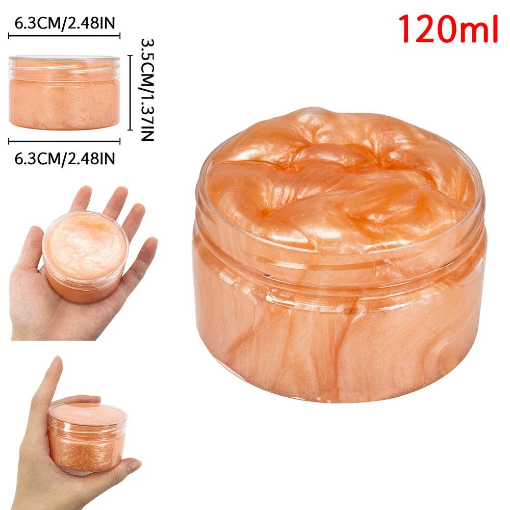 Premium Galaxy Slime Kit 120ml Clear Slime For Kids - ToylandEU