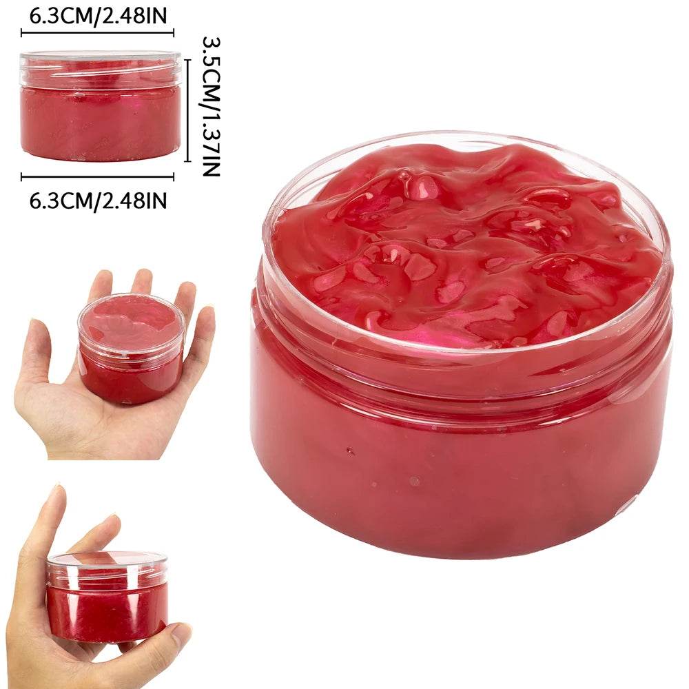 Premium Galaxy Slime Kit 120ml Clear Slime For Kids - ToylandEU