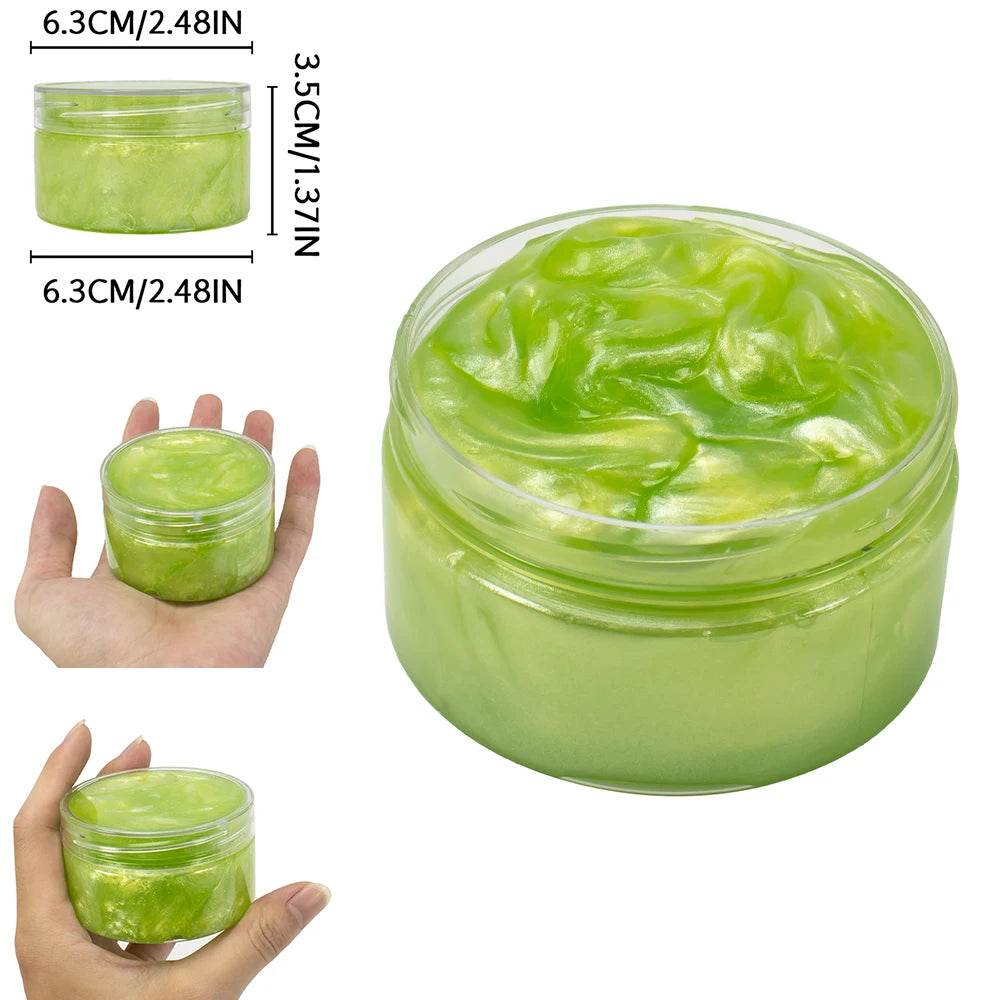 Premium Galaxy Slime Kit 120ml Clear Slime For Kids - ToylandEU