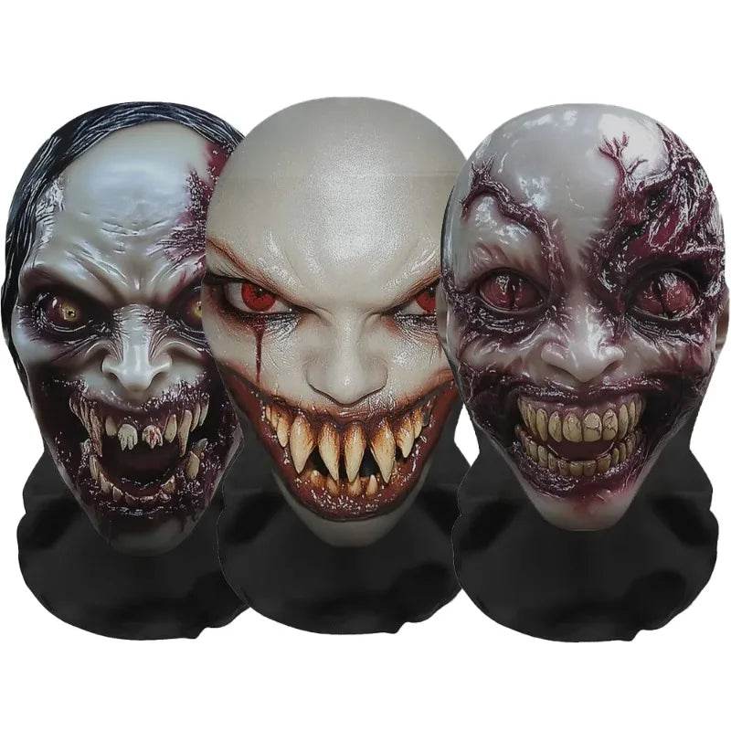 Premium Ghost Face Mask 3D Design For Halloween Cosplay - ToylandEU