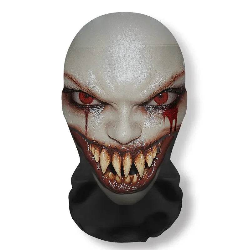Premium Ghost Face Mask 3D Design For Halloween Cosplay - ToylandEU