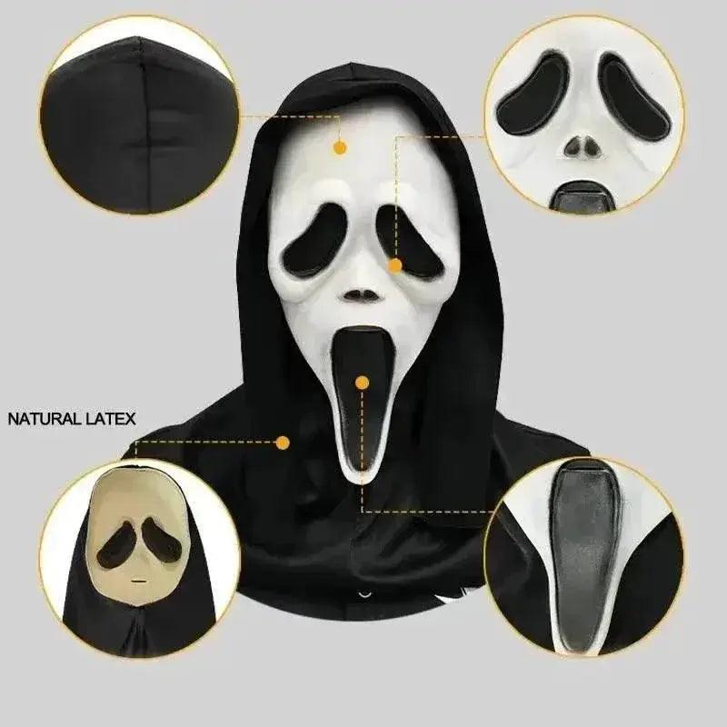  Premium Ghostface Full Head Mask Latex Toyland EU -  ToylandEU™