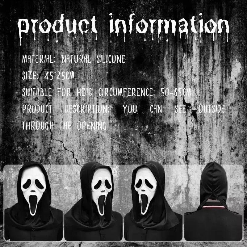  Premium Ghostface Full Head Mask Latex Toyland EU -  ToylandEU™