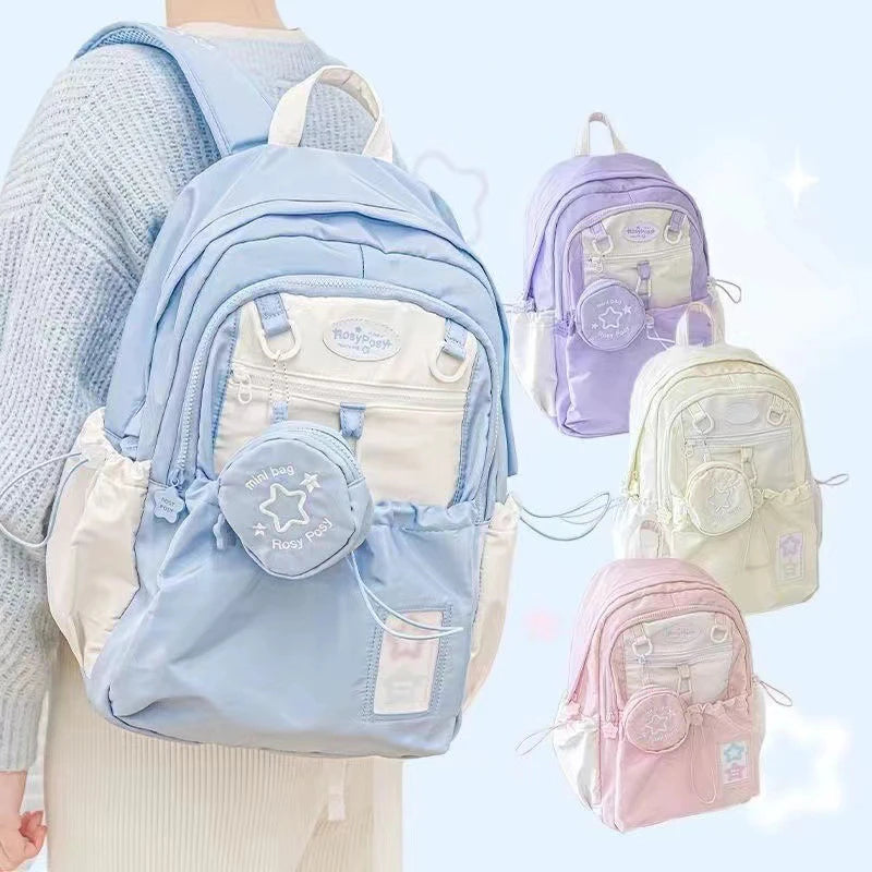 Premium Girls Backpack Softback Nylon With 20 To 35L Capacity For High School Students - ToylandEU
