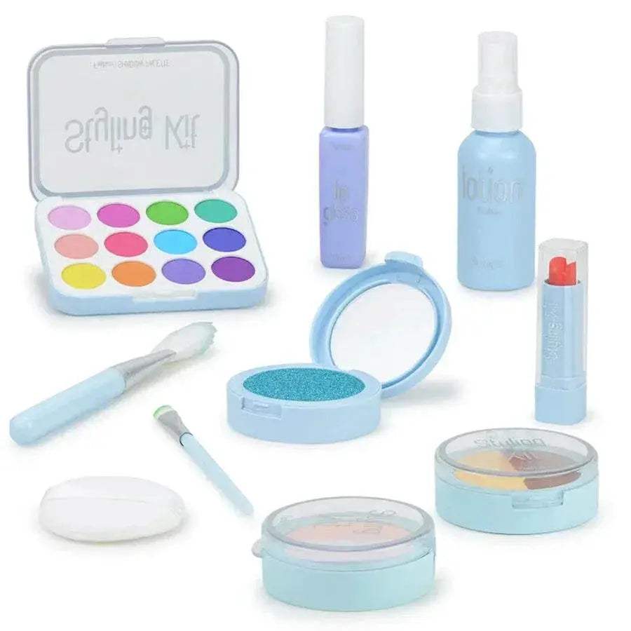 Premium Girls Makeup Toy Set with Non-Toxic Cosmetics for Creative Pretend Play and Dress Up Fun - ToylandEU