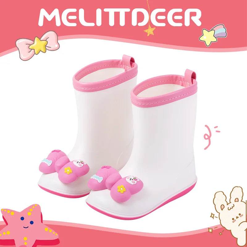 Premium Girls Rain Boots Non Slip Sole For Outdoor Kids - ToylandEU