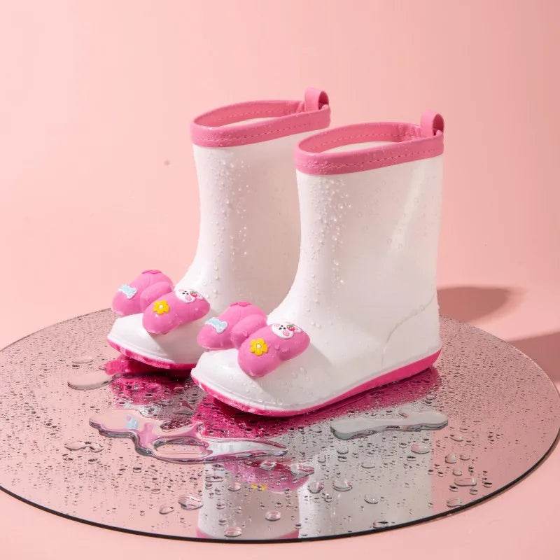 Premium Girls Rain Boots Non Slip Sole For Outdoor Kids - ToylandEU