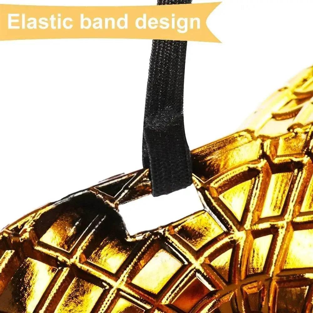  Premium Golden Leopard Mask 20cm Masquerade Toyland EU -  ToylandEU™