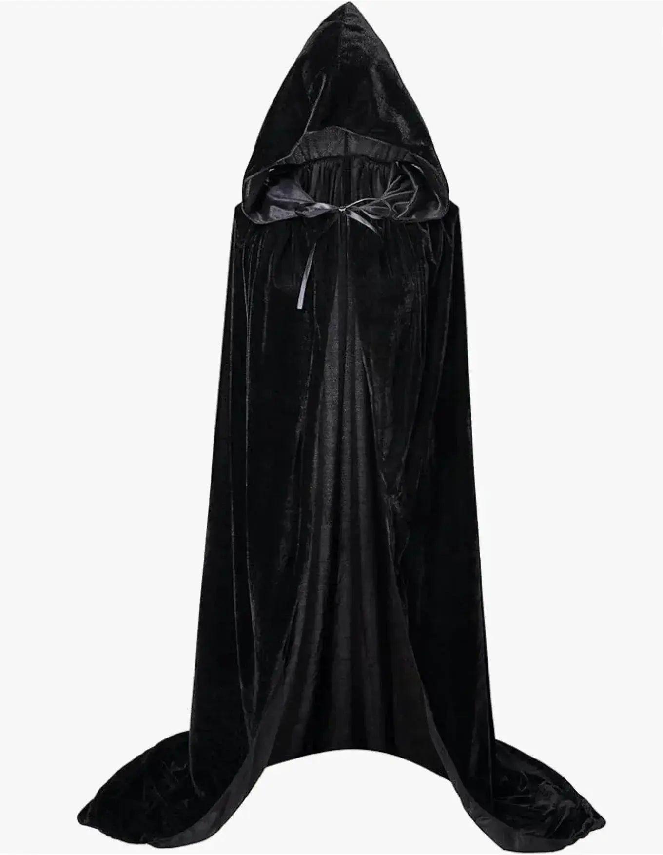  Premium Grim Reaper Cloak Velvet Long Hooded Toyland EU -  ToylandEU™