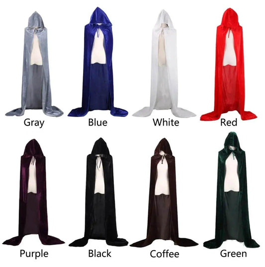  Premium Grim Reaper Cloak Velvet Long Hooded Toyland EU -  ToylandEU™