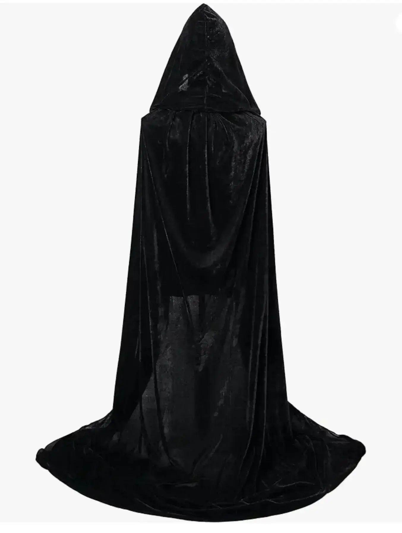  Premium Grim Reaper Cloak Velvet Long Hooded Toyland EU -  ToylandEU™