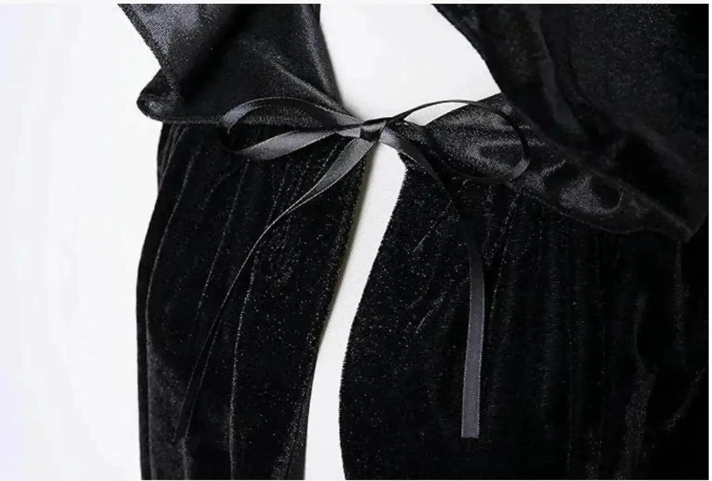  Premium Grim Reaper Cloak Velvet Long Hooded Toyland EU -  ToylandEU™