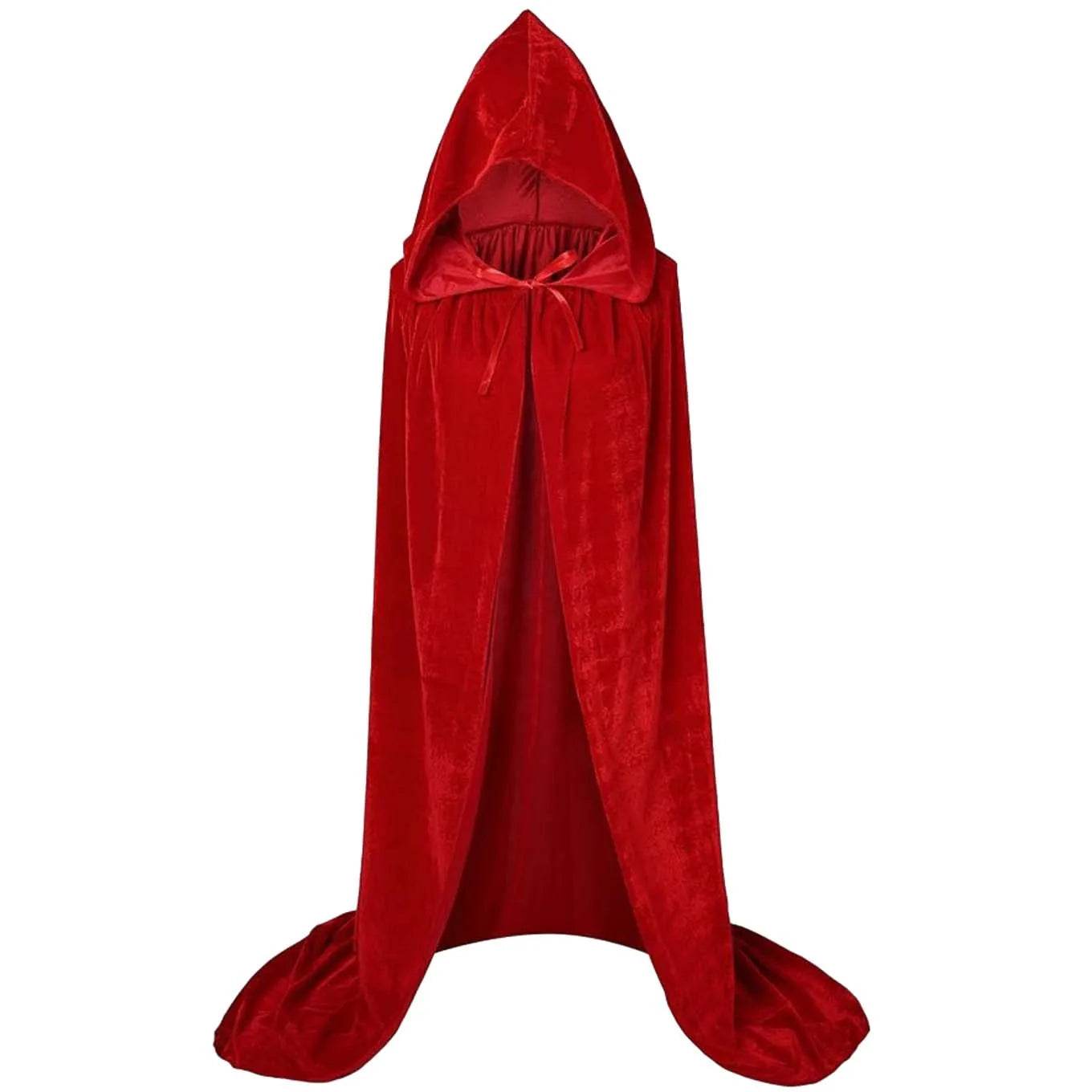 Premium Grim Reaper Cloak Velvet Long Hooded Unisex Cosplay - ToylandEU