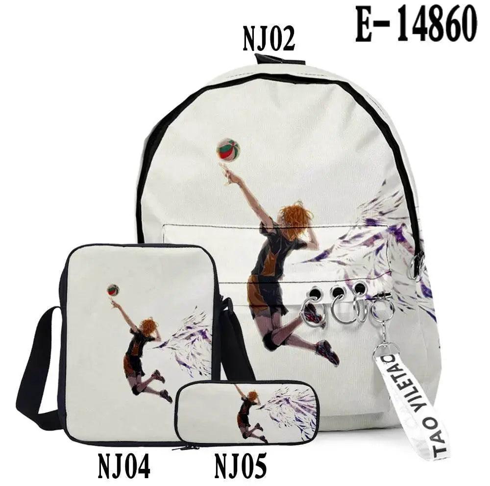  Premium Haikyuu Anime Backpack 3D Design Toyland EU -  ToylandEU™