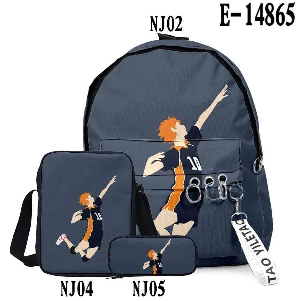 Premium Haikyuu Anime Backpack 3D Design Toyland EU -  ToylandEU™