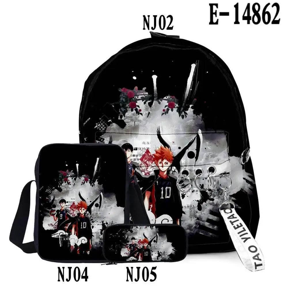  Premium Haikyuu Anime Backpack 3D Design Toyland EU -  ToylandEU™