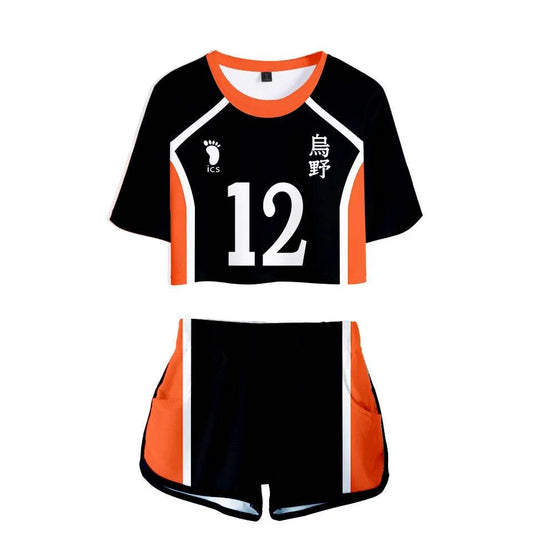 Premium Haikyuu Kenma Cosplay Shirt And Shorts Set Unisex - ToylandEU