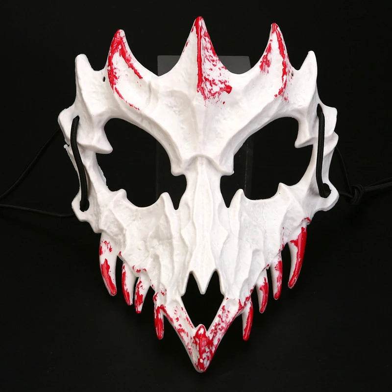 Premium Halloween Mask Half Face Dragon God Cosplay - ToylandEU
