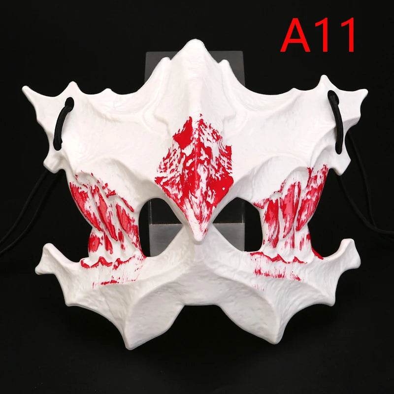 Premium Halloween Mask Half Face Dragon God Cosplay - ToylandEU