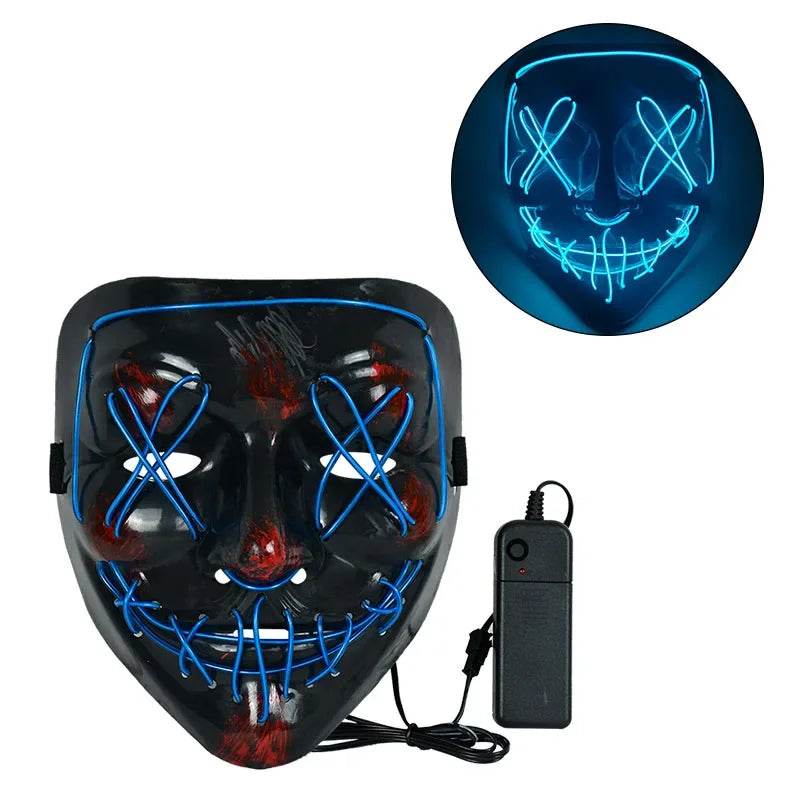 Premium Halloween Mask Light Up Scary Cosplay Parties - ToylandEU