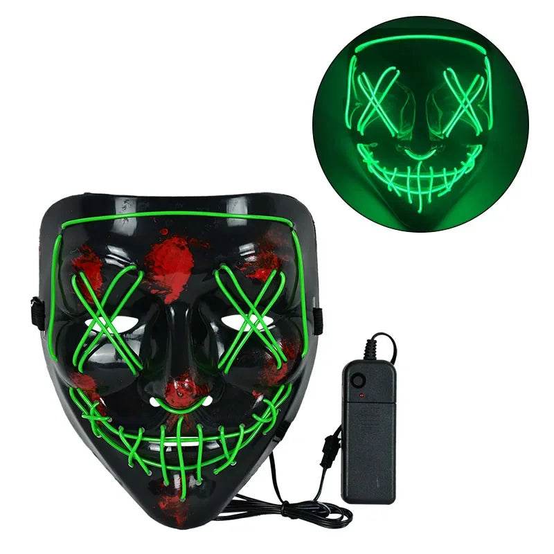 Premium Halloween Mask Light Up Scary Cosplay Parties - ToylandEU