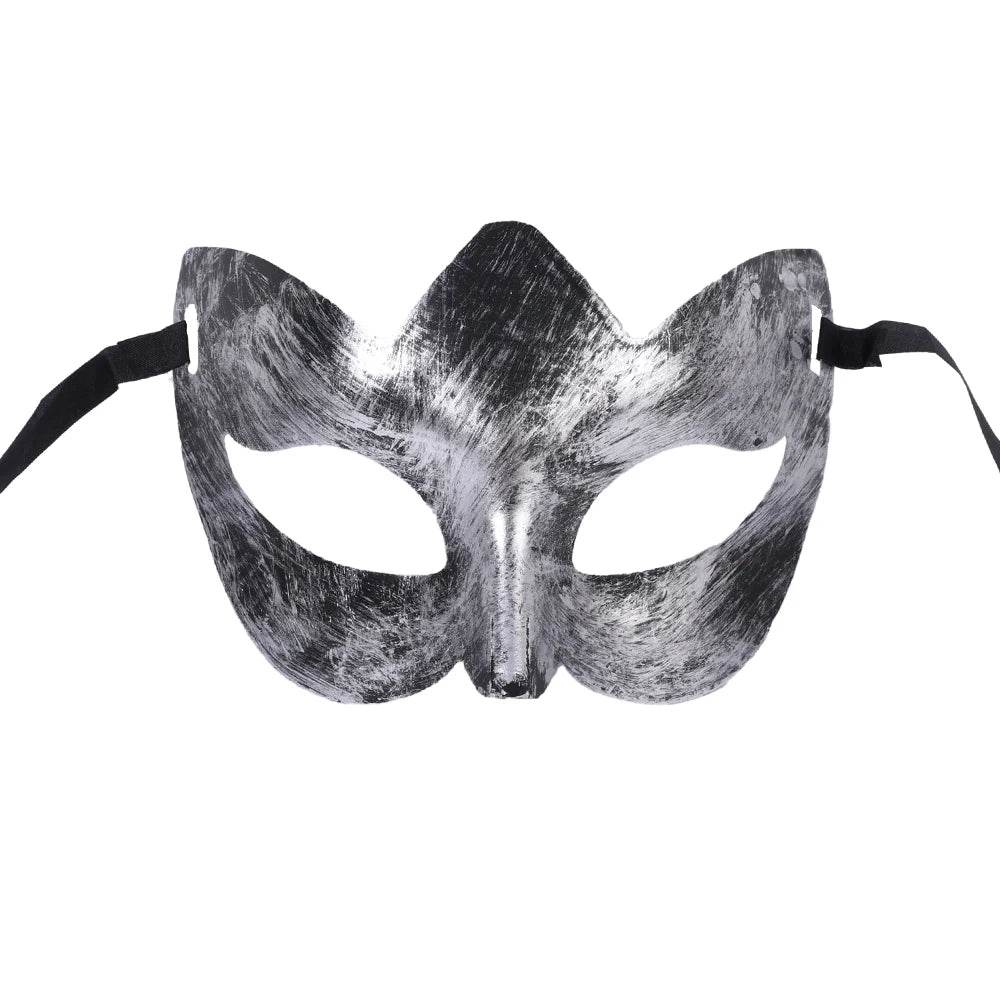 Premium Halloween Mask Metal Half Face Knight For Adults - ToylandEU