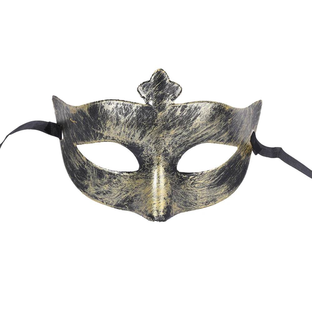 Premium Halloween Mask Metal Half Face Knight For Adults - ToylandEU
