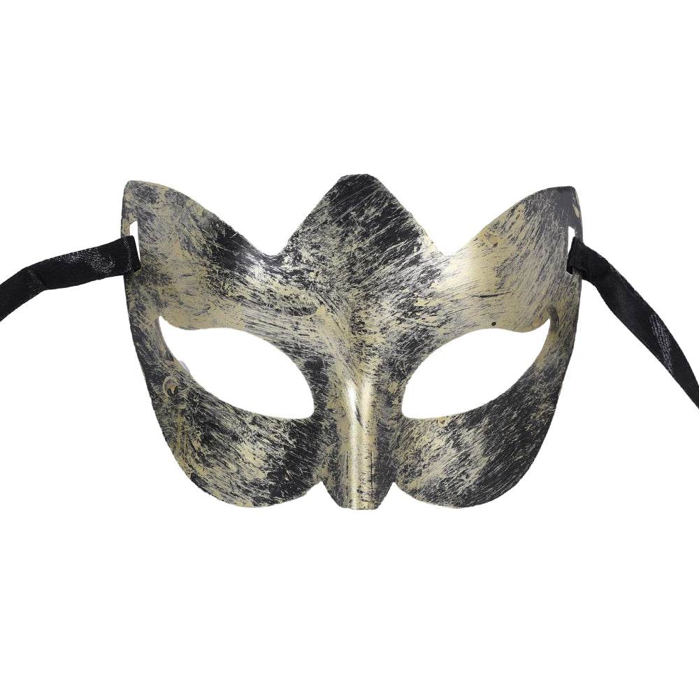 Premium Halloween Mask Metal Half Face Knight For Adults - ToylandEU